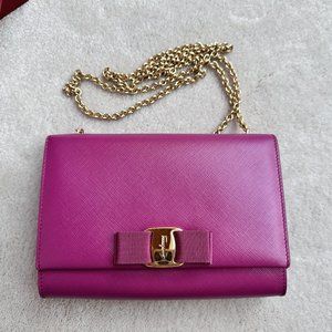 Salvatore Ferragmo Mini Vara Bow Bag